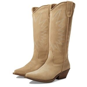 Steve Madden Suede Western Cowgirl Boots